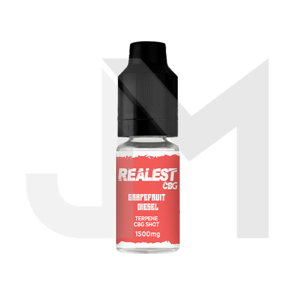 Realest CBD 1500mg Terpene Infused CBG Booster Shot 10ml (BUY 1 GET 1 FREE)