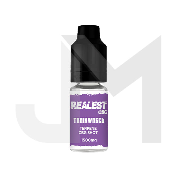 Realest CBD 1500mg Terpene Infused CBG Booster Shot 10ml (BUY 1 GET 1 FREE)