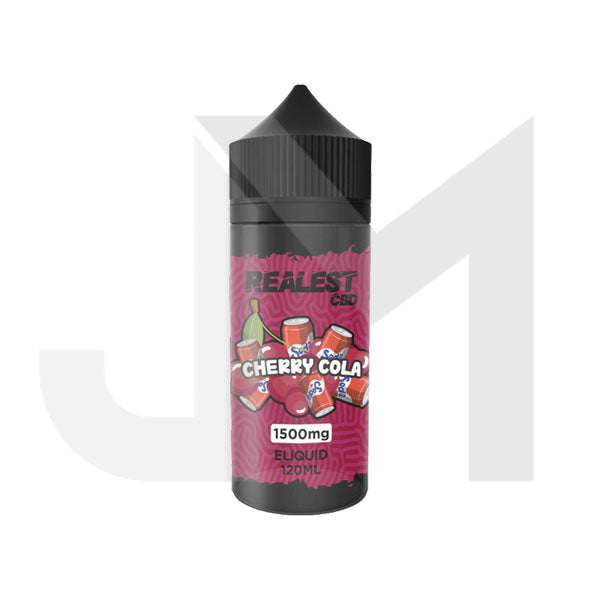 Realest CBD 1500mg Broad Spectrum CBD E-Liquid 120ml (BUY 1 GET 1 FREE)