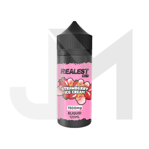 Realest CBD 1500mg Broad Spectrum CBD E-Liquid 120ml (BUY 1 GET 1 FREE)