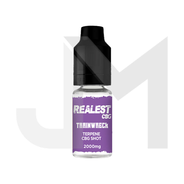Realest CBD 2000mg Terpene Infused CBG Booster Shot 10ml (BUY 1 GET 1 FREE)