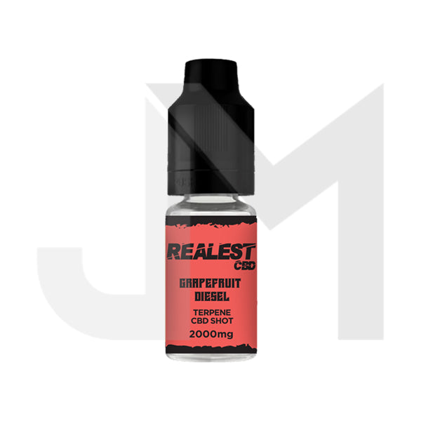Realest CBD 2000mg Terpene Infused CBD Booster Shot 10ml (BUY 1 GET 1 FREE)