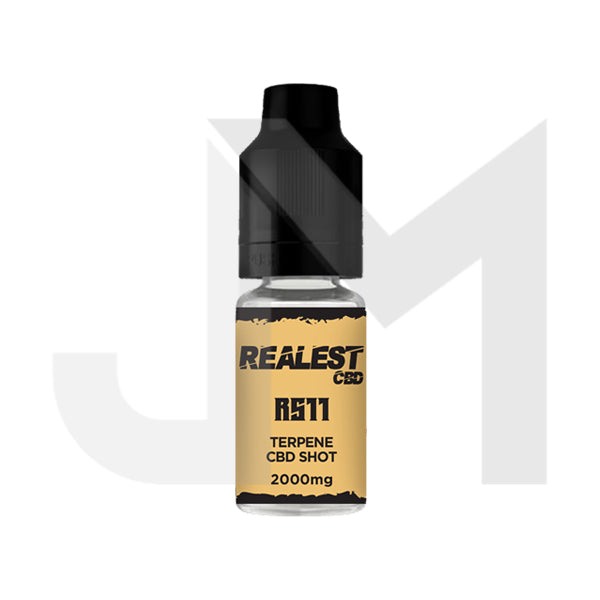 Realest CBD 2000mg Terpene Infused CBD Booster Shot 10ml (BUY 1 GET 1 FREE)