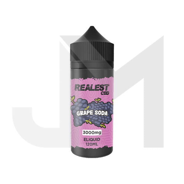 Realest CBD 3000mg Broad Spectrum CBD E-Liquid 120ml (BUY 1 GET 1 FREE)