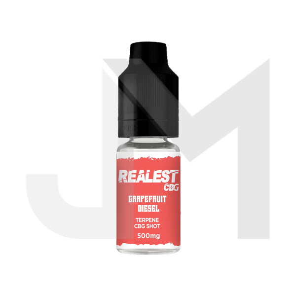 Realest CBD 500mg Terpene Infused CBG Booster Shot 10ml (BUY 1 GET 1 FREE)