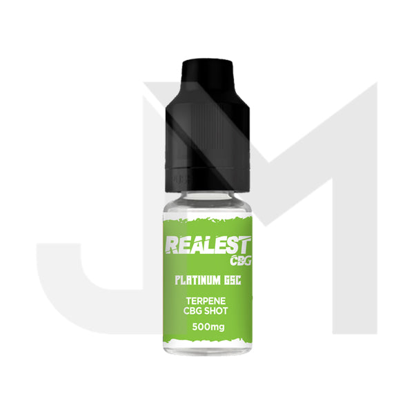 Realest CBD 500mg Terpene Infused CBG Booster Shot 10ml (BUY 1 GET 1 FREE)