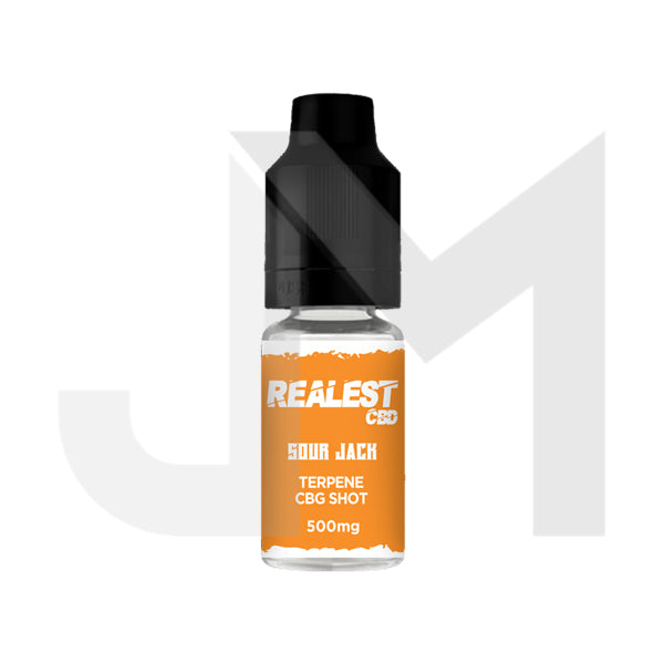 Realest CBD 500mg Terpene Infused CBG Booster Shot 10ml (BUY 1 GET 1 FREE)