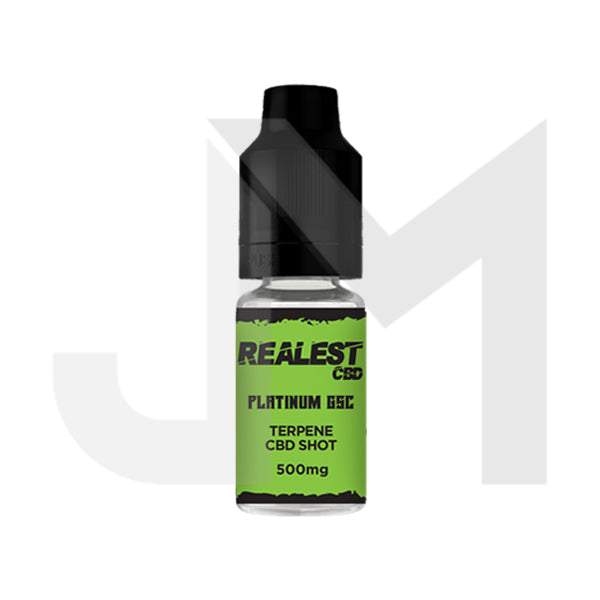 Realest CBD 500mg Terpene Infused CBD Booster Shot 10ml (BUY 1 GET 1 FREE)