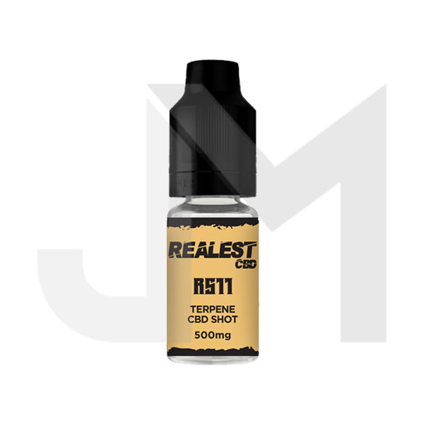Realest CBD 500mg Terpene Infused CBD Booster Shot 10ml (BUY 1 GET 1 FREE)
