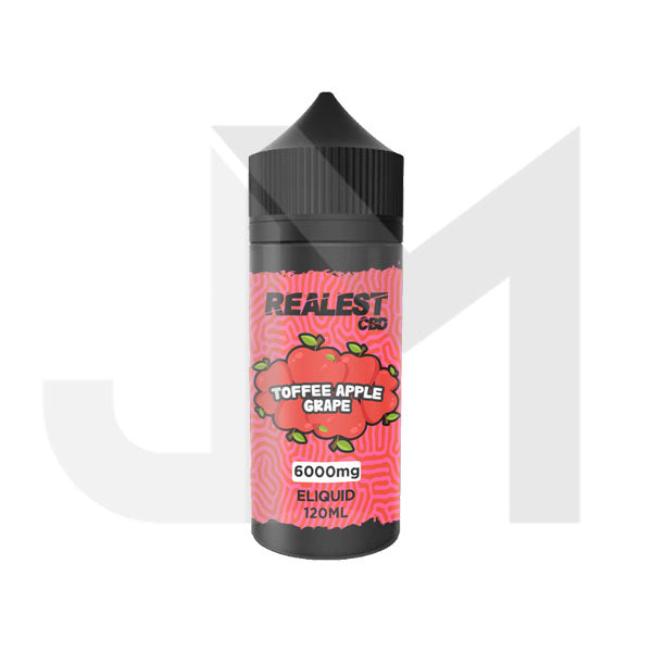 Realest CBD 6000mg Broad Spectrum CBD E-Liquid 120ml (BUY 1 GET 1 FREE)
