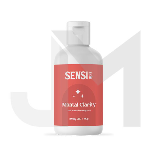 Sensi CBD 100mg CBD Massage Oil - 100ml (BUY 1 GET 1 FREE)