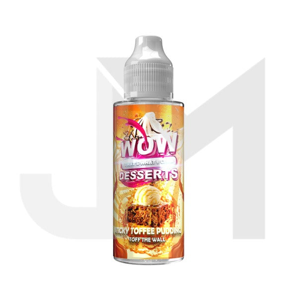 Wow That's What I Call Desserts 100ml Shortfill 0mg (70VG/30PG)