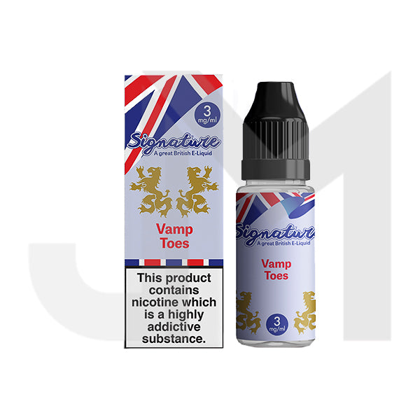 6mg Signature Vapours TPD 10ml E-Liquid (50VG/50PG)