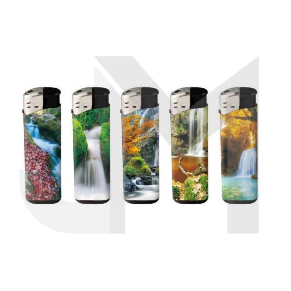 50 x 4Smoke Electronic Printed Lighters - ZY218DK