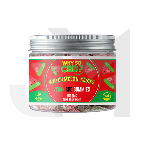 Why So CBD? 1500mg Broad Spectrum CBD Small Vegan Gummies - 11 Flavours