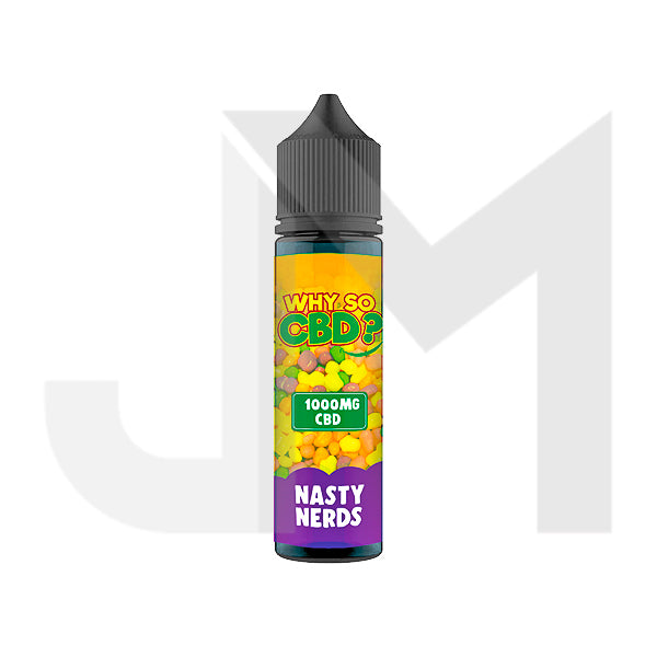 Why So CBD? 1000mg Full Spectrum CBD E-liquid 60ml