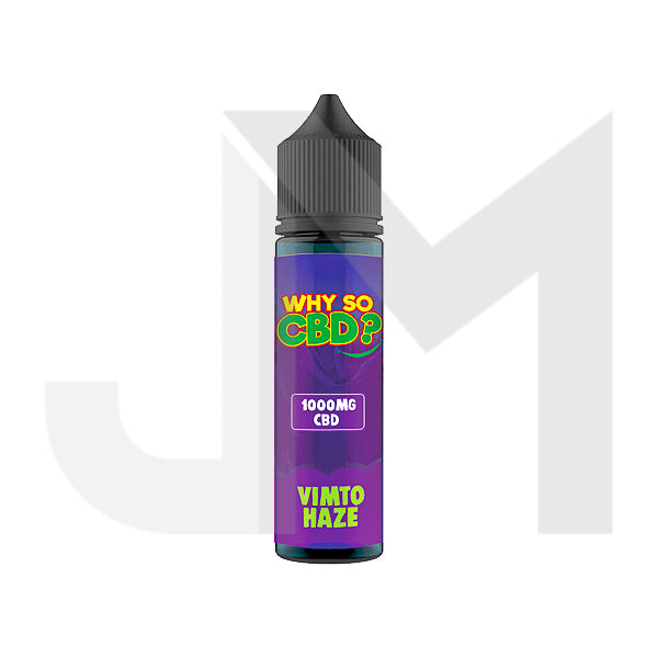 Why So CBD? 1000mg Full Spectrum CBD E-liquid 60ml