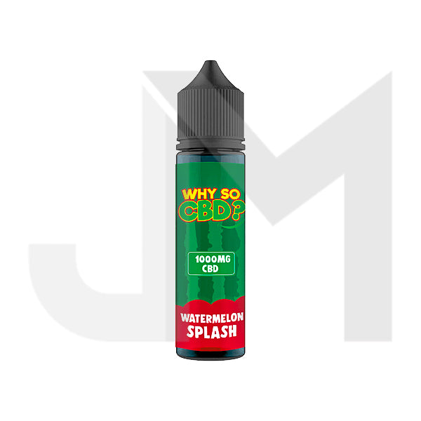 Why So CBD? 1000mg Full Spectrum CBD E-liquid 60ml