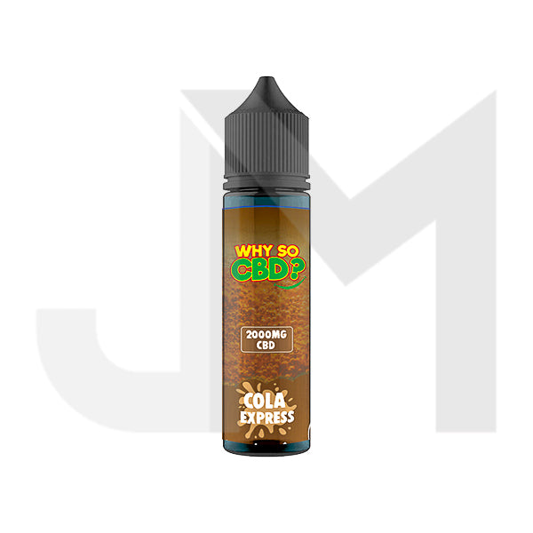 Why So CBD? 2000mg Full Spectrum CBD E-liquid 60ml