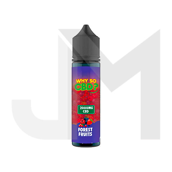 Why So CBD? 2000mg Full Spectrum CBD E-liquid 60ml