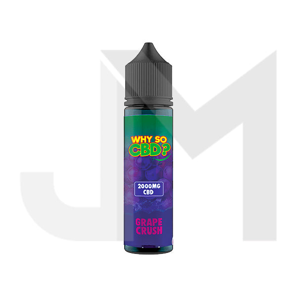 Why So CBD? 2000mg Full Spectrum CBD E-liquid 60ml