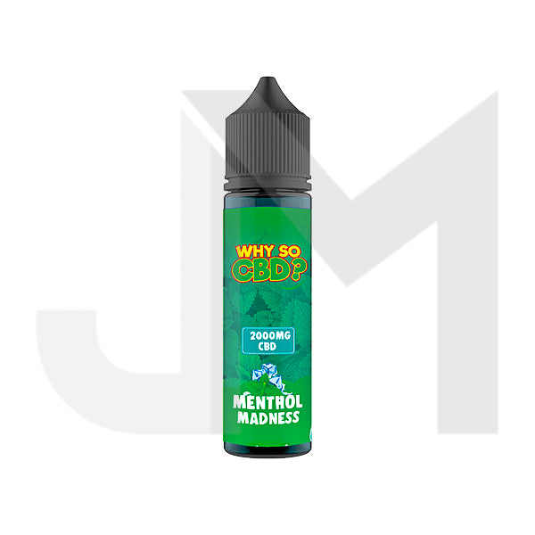 Why So CBD? 2000mg Full Spectrum CBD E-liquid 60ml
