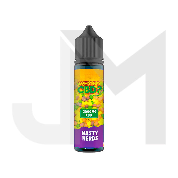Why So CBD? 2000mg Full Spectrum CBD E-liquid 60ml