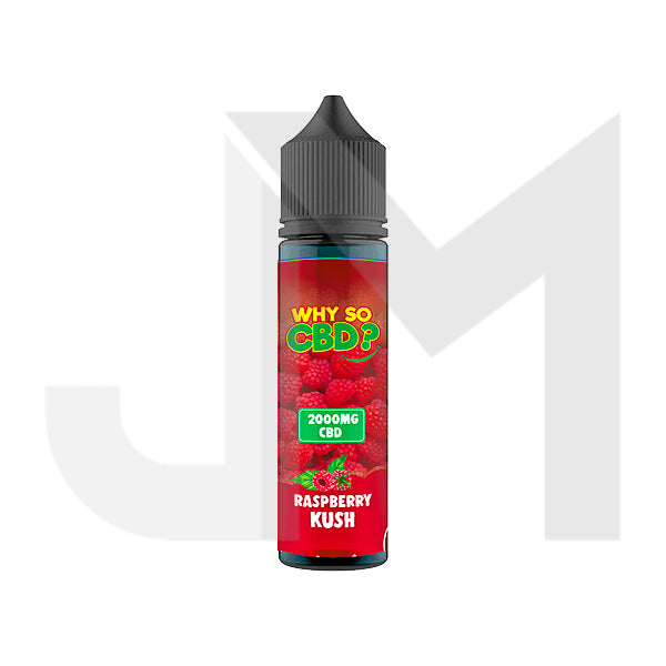 Why So CBD? 2000mg Full Spectrum CBD E-liquid 60ml