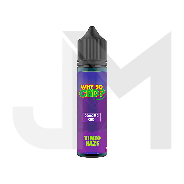 Why So CBD? 2000mg Full Spectrum CBD E-liquid 60ml