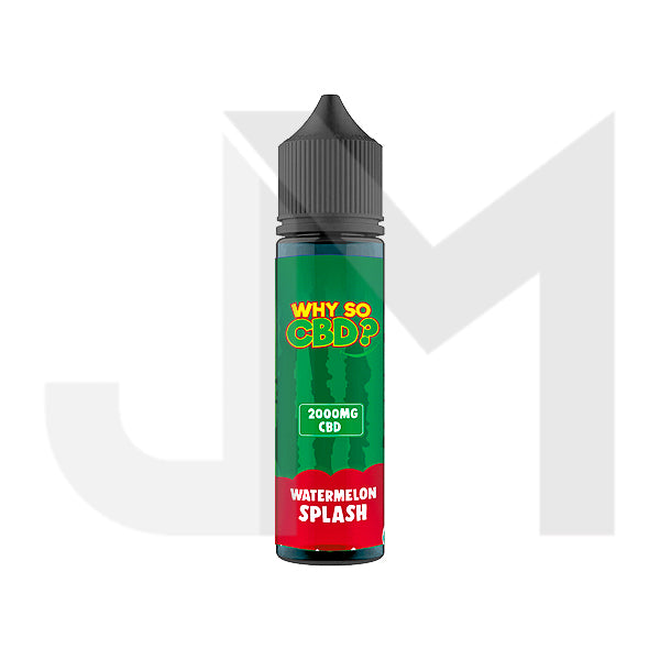 Why So CBD? 2000mg Full Spectrum CBD E-liquid 60ml