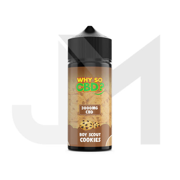 Why So CBD? 3000mg Full Spectrum CBD E-liquid 120ml