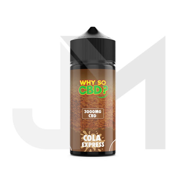 Why So CBD? 3000mg Full Spectrum CBD E-liquid 120ml
