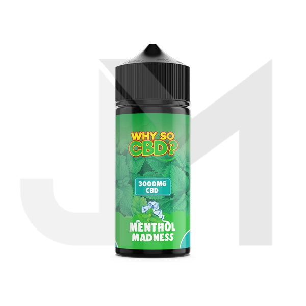 Why So CBD? 3000mg Full Spectrum CBD E-liquid 120ml