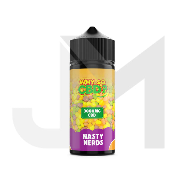 Why So CBD? 3000mg Full Spectrum CBD E-liquid 120ml