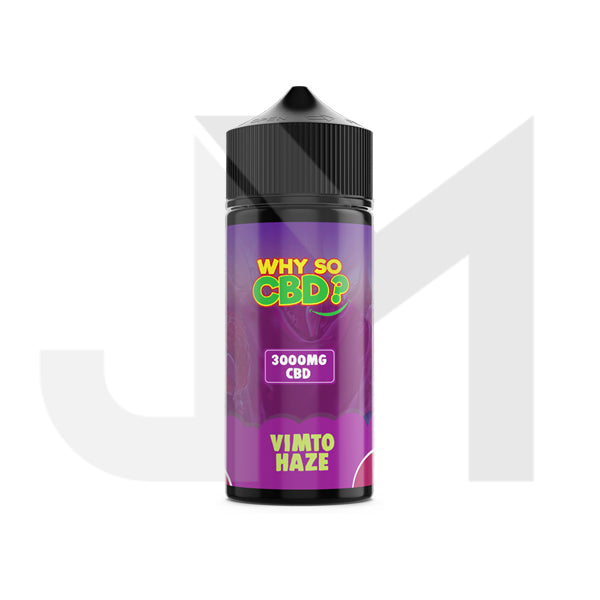 Why So CBD? 3000mg Full Spectrum CBD E-liquid 120ml