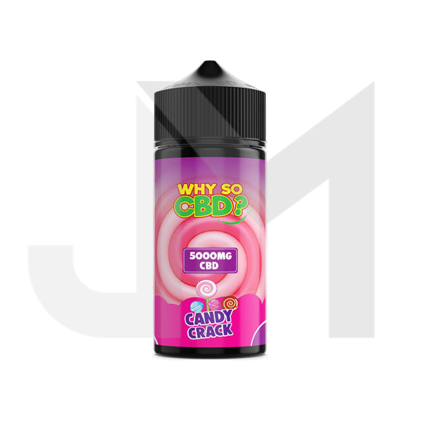 Why So CBD? 5000mg Full Spectrum CBD E-liquid 120ml