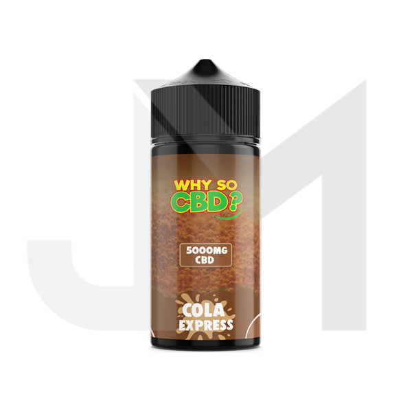Why So CBD? 5000mg Full Spectrum CBD E-liquid 120ml
