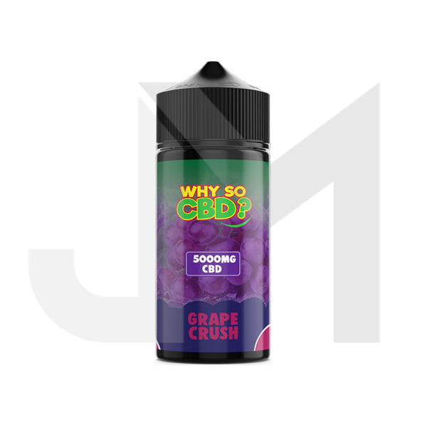Why So CBD? 5000mg Full Spectrum CBD E-liquid 120ml