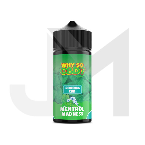 Why So CBD? 5000mg Full Spectrum CBD E-liquid 120ml