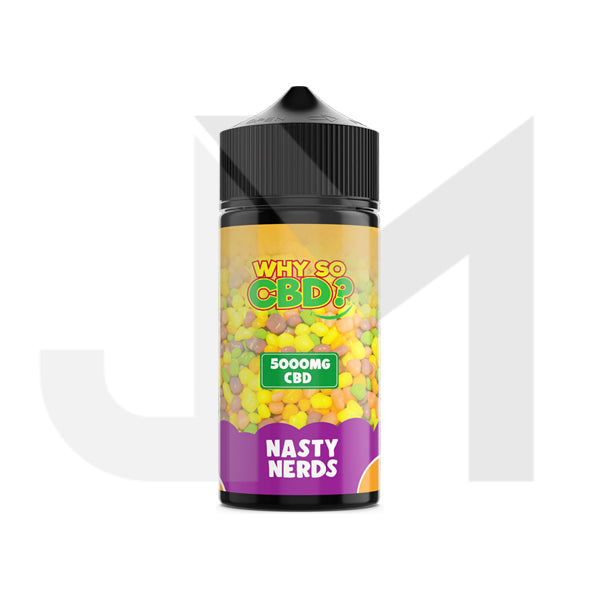 Why So CBD? 5000mg Full Spectrum CBD E-liquid 120ml