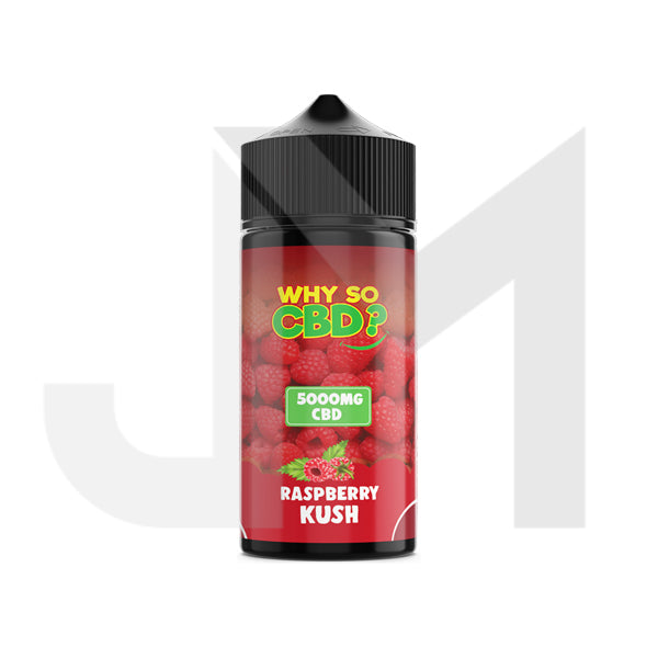 Why So CBD? 5000mg Full Spectrum CBD E-liquid 120ml
