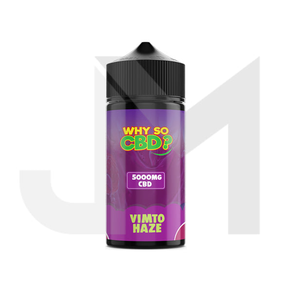 Why So CBD? 5000mg Full Spectrum CBD E-liquid 120ml
