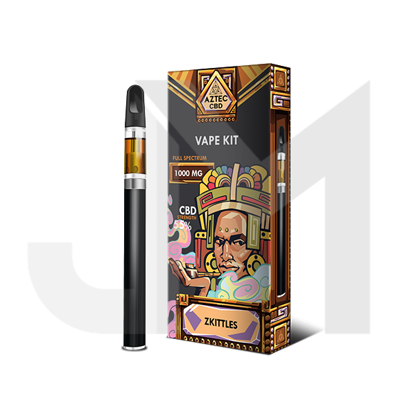Aztec CBD 1000mg Vape Kit - 1ml