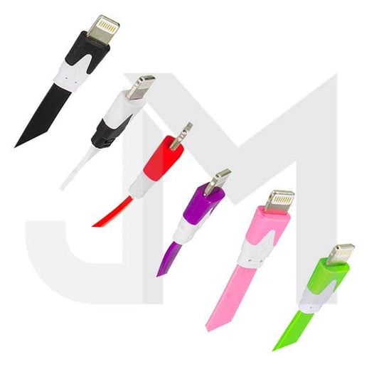 1m Flat iPhone Sync Data Charging Cable