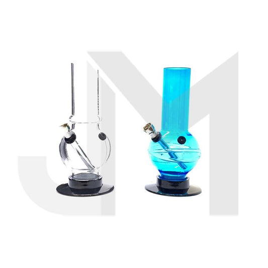 12 x 8" Plain Design Acrylic Bong - FM (GS0235)