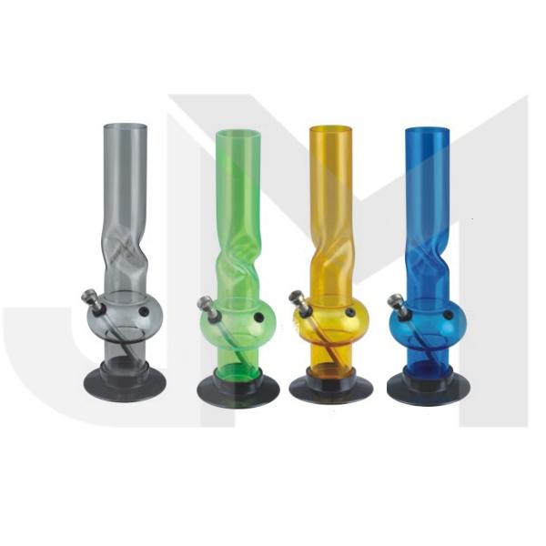 6 x 12" Classic Colour Acrylic Bong - FA-01A