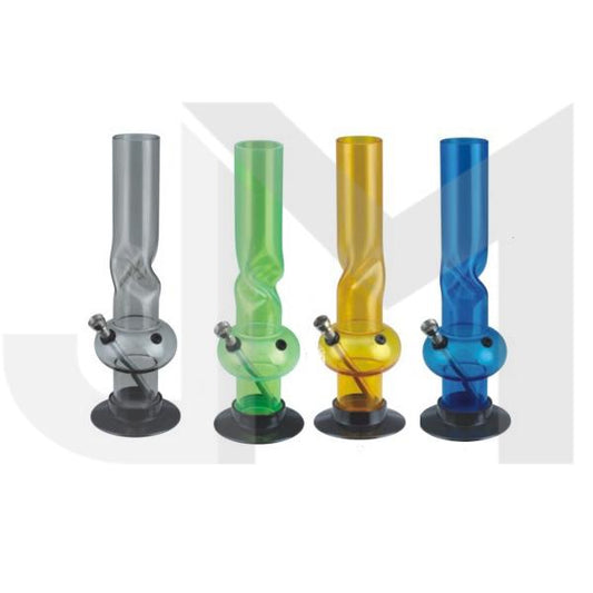 6 x 12" Classic Colour Acrylic Bong - FA-01A