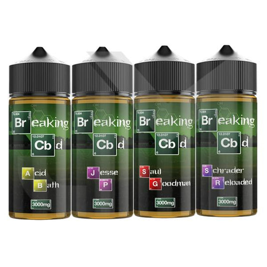 Breaking CBD 3000mg CBD E-Liquid 120ml (50VG/50PG)