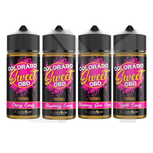 Colorado Sweet 1000mg CBD Vaping Liquid 100ml (50PG/50VG)