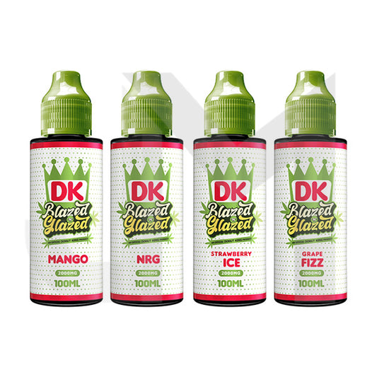 DK Blazed N Glazed 2000mg CBD E-liquid 120ml (50VG/50PG)